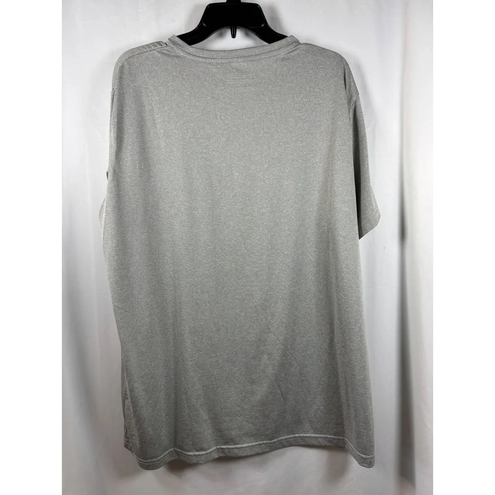 Lot of 4 Mens 2XL Heathered Performance T-Shirts Short Sleeve Crew Neck Basics - Picture 8 of 13